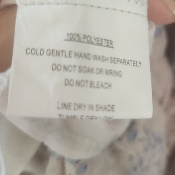 Indikah by Angel Biba NWT Tiered Ruffle Boho Mini Dress Medium - Picture 9 of 10